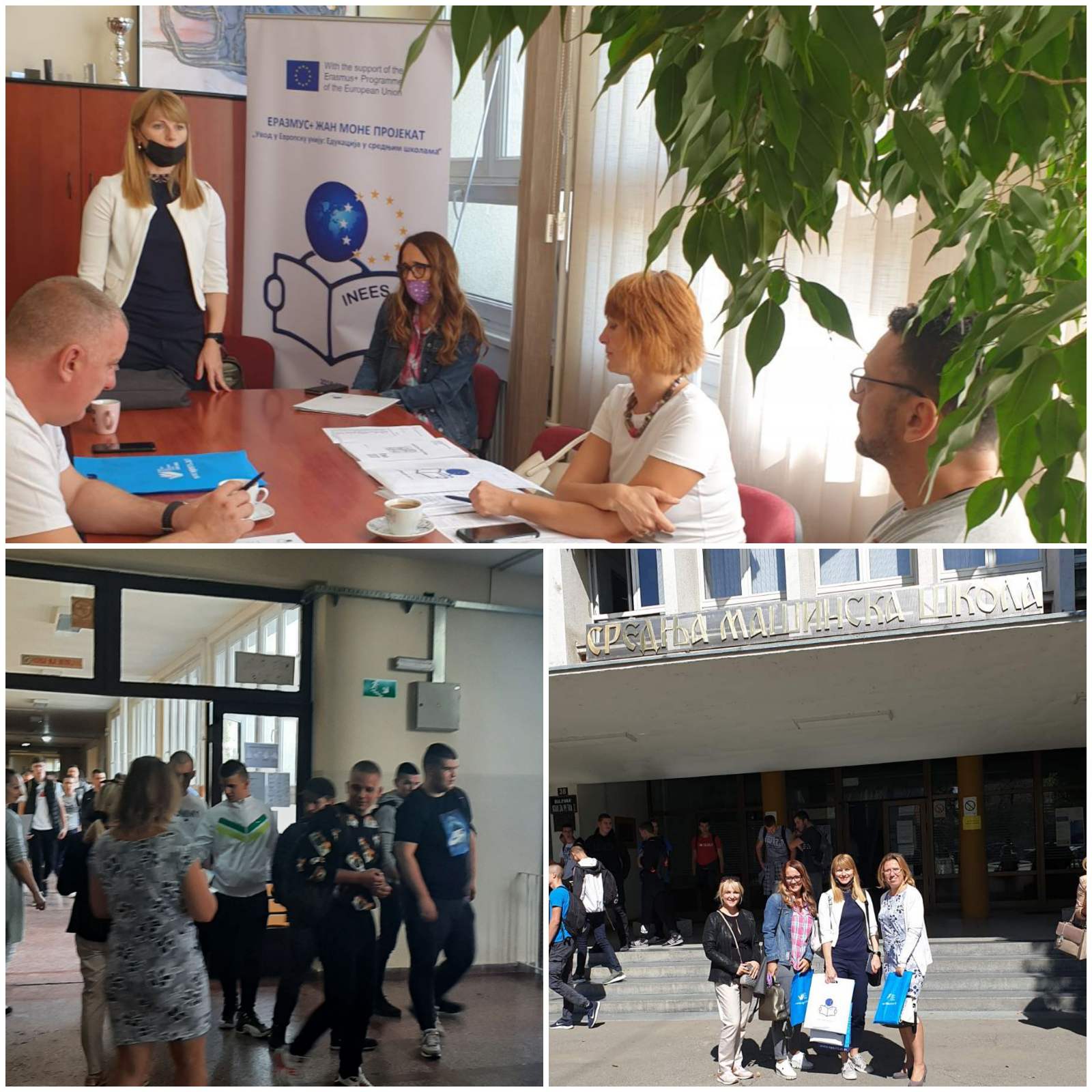 Seminar za nastavnike pod nazivom „Na putu ka Evropskoj uniji – izazovi i mogućnosti“ i EU Info dani za učenike u Srednjoj mašinskoj školi u Novom Sadu