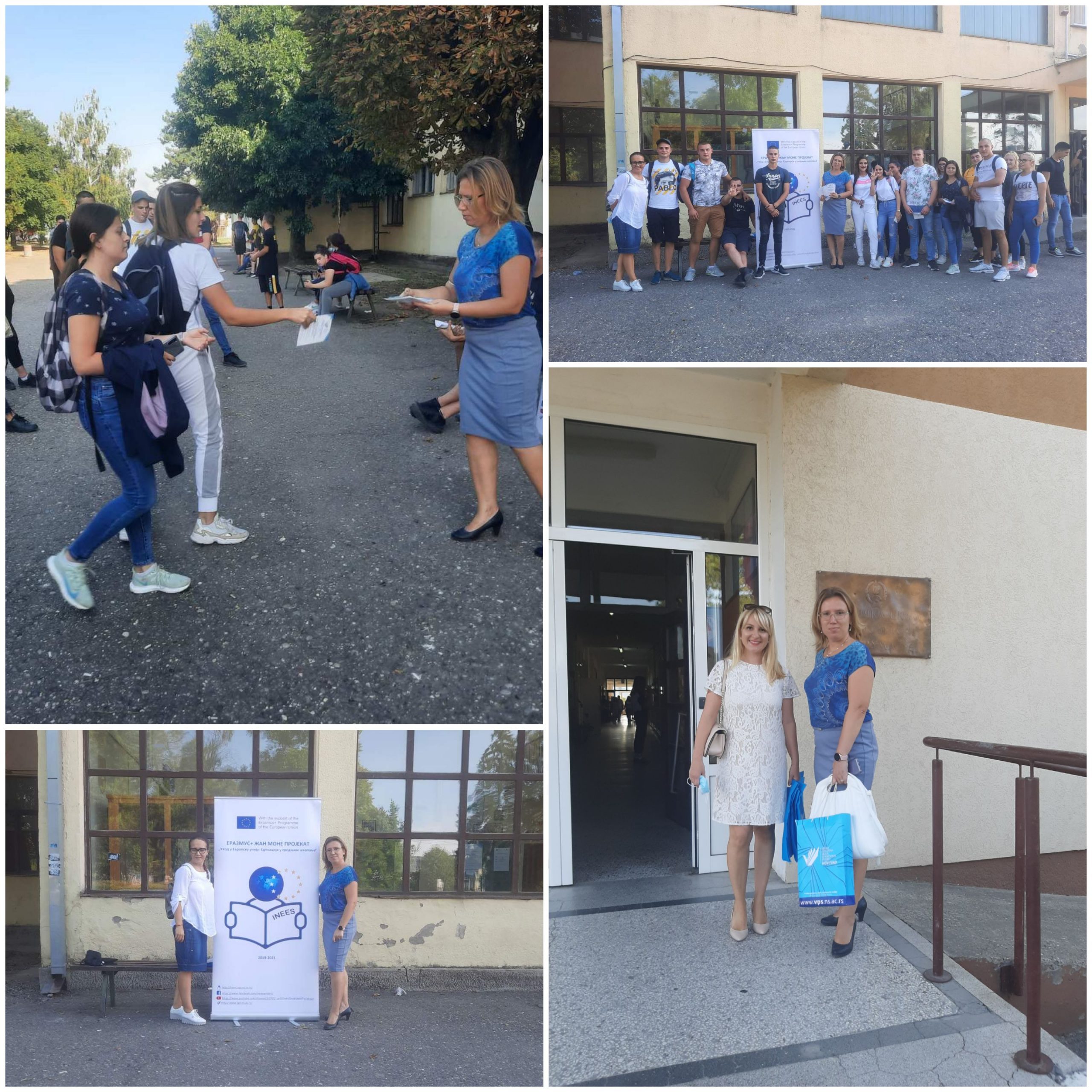 Seminar za nastavnike pod nazivom „Na putu ka Evropskoj uniji – izazovi i mogućnosti“ i EU Info dani za učenike u Srednjoj stručnoj školi “Milenko Brzak – Uča” u Rumi