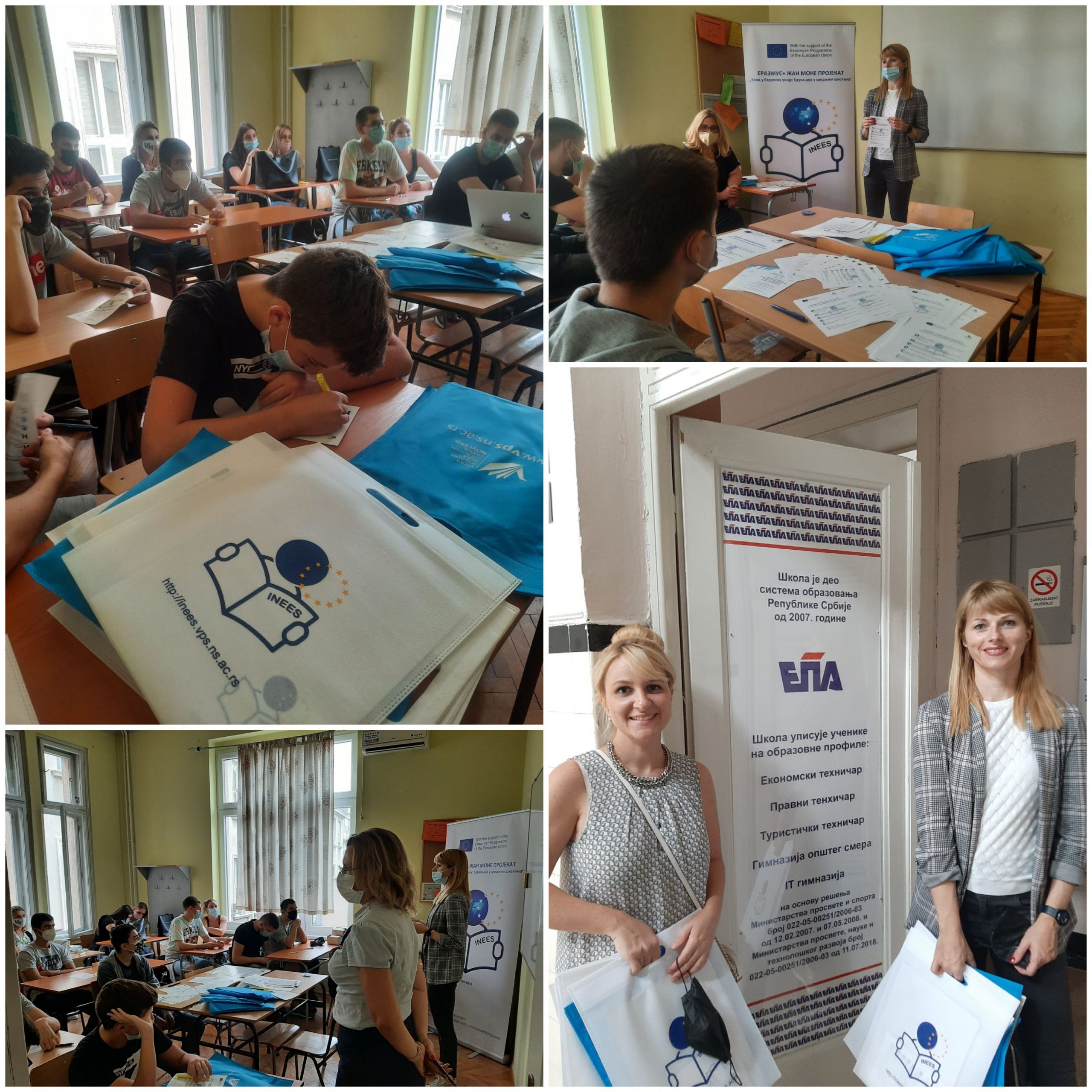 Seminar za nastavnike pod nazivom „Na putu ka Evropskoj uniji – izazovi i mogućnosti“ i EU Info dani za učenike u srednjoj školi EPA u Beogradu