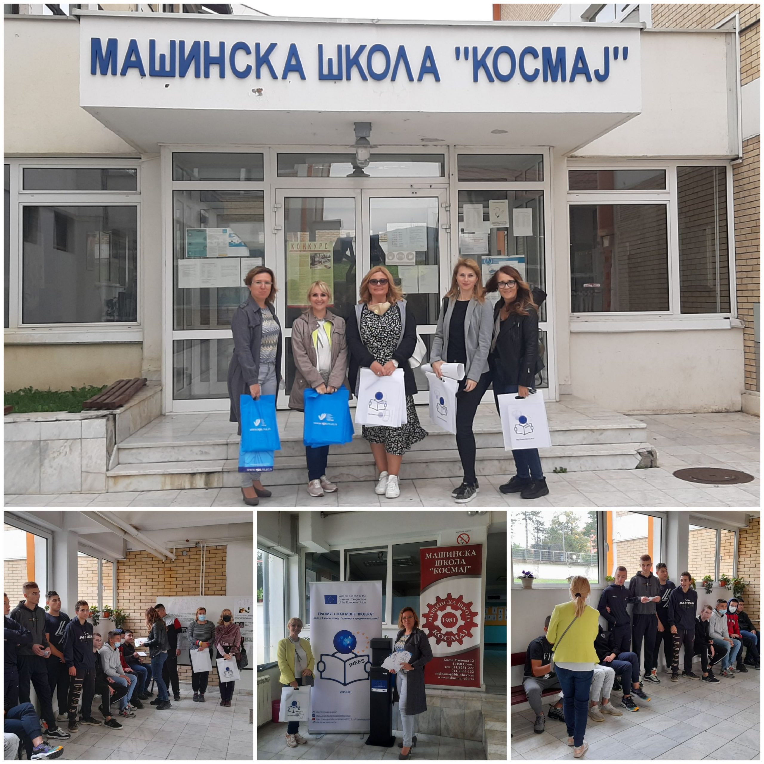 Seminar za nastavnike pod nazivom „Na putu ka Evropskoj uniji – izazovi i mogućnosti“ i EU Info dani za učenike u Mašinskoj školi “Kosmaj” u Sopotu